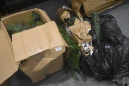 *Large Quantity of Christmas Tree Parts