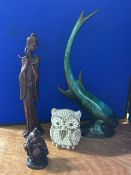 4x Various ornaments