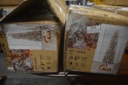 *2x 6ft Christmas Trees (salvage)