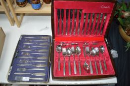 2x Oneda Cutlery Canteens