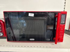 DeLonghi Red 900W microwave