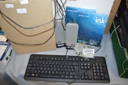 Keyboard plus Accessories, Ink Cartridges, etc.