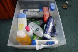 Toiletries and Shampoos, etc.