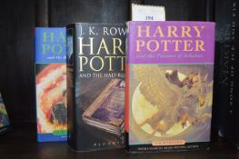 3x First Edition Harry Potter Books
