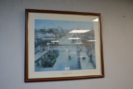 Adrian Thompson Print of Dairycoates Railway Crossing Hull