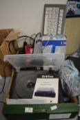 Assorted Electricals Including Turntable, Keyboard, etc.