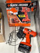 Black & Decker 12V drill