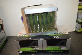 3x Boxes of Daiwa Duckfin Prorex Metallic Motor Oil Fishing Lures