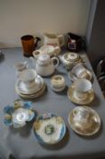 Vintage Pottery Including Noritake, and Pub Whiskey Water Jugs