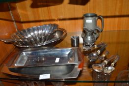 Retro Serving Dishes and Cutlery etc.