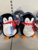* 3x animated penguin plushies (a/f)