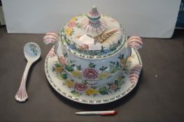 Large Continental Soup Tureen