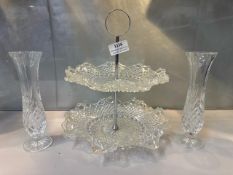 Afternoon tea and champagne serving set