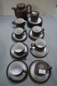 Hornsea Pottery Contrast Tea Set 20+pcs