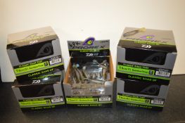 5x Boxes of Daiwa Duckfin Prorex Classic Shad Rainbow Trout Fishing Lures