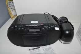 Soy Portable CD Radio Cassette Recorder, and a Salter Electric Knife Sharpener