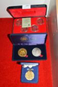 3x Sets of Cased Commemorative Coinage
