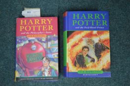 2x First Edition Harry Potter Books
