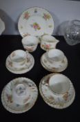 Minton Part Tea Set with Floral Design 16pcs