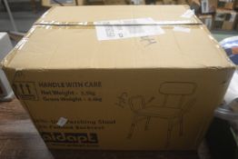 Aidapt Multiuse Perching Stool with Padded Backrest