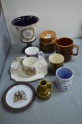 Assorted Vintage Pottery Including Hornsea, etc.