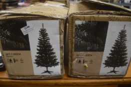 *2x 6ft Christmas Trees (salvage)