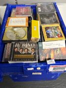 Large box of various CDs (box not included)