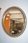 Vintage Oval Mirror
