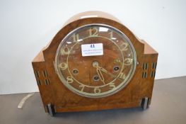 1930’s Art Deco Style Mantel Clock