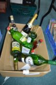 Vintage Alcohol Including Part Bottles