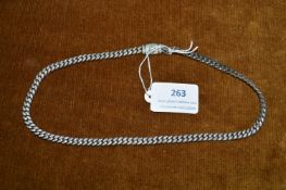 White Metal Neck Chain