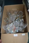 Vintage Wine Glasses, etc.