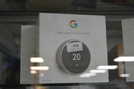 *2x Google Nest Learning Thermostats