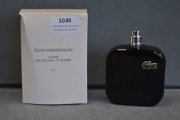 Eau de Lacoste L.12.12 Noir 100ml EDT Unused Tester