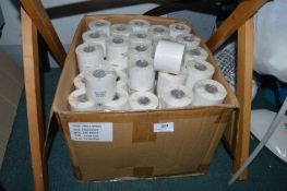 90+ Rolls of 54x101mm White Labels