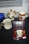 Royal Commemorative China Including Spode etc.