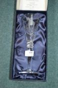 Caithness Glass Queen’s Silver Jubilee Engraved Goblet