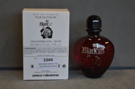 Black XS for Her by Paco Robanne 80ml EDT Unused Tester