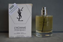 Yves Saint Laurent L’Homme 100ml EDT Unused Tester
