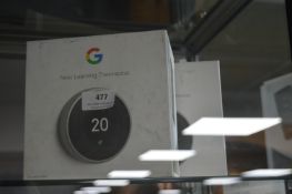 *2x Google Nest Learning Thermostats