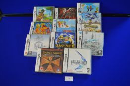 12x Nintendo DS Games