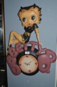 Betty Boop Wall Clock (AF)