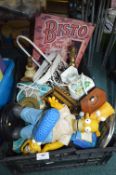 Decorative Items Including the Simpsons