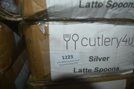 *Box of ~500 Metal Latte Spoons