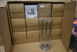 *12x Chrome Coffee Pod Holders