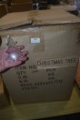 *Large Box of 11cm Clear Acrylic Fillable Christmas Tree Baubles