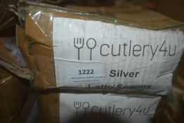 *Box of ~500 Metal Latte Spoons