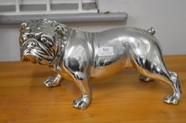 Composite Chrome Effect Bulldog