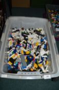 Large Tub of Lego Building Blocks