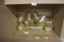 *Quantity of 8cm Fillable Gold Glitter Acrylic Baubles